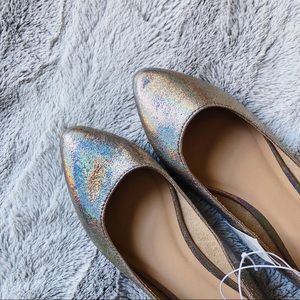 Old Navy Holographic Flats